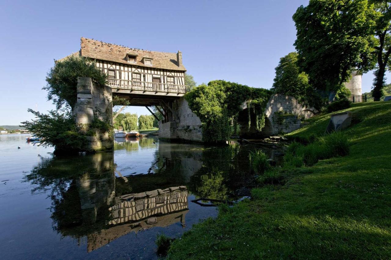Maison Climatisee Avec Jardin Vernon  Exteriér fotografie