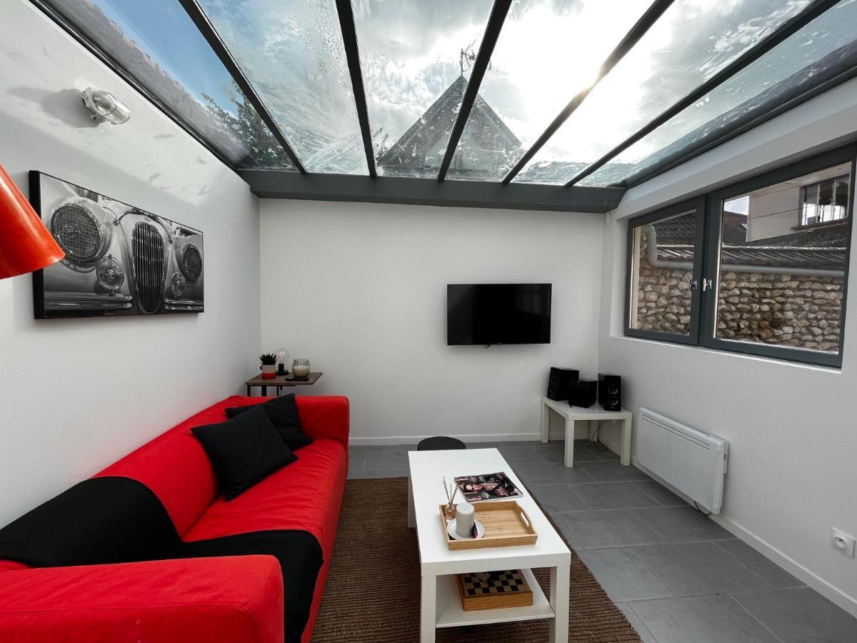 Maison Climatisee Avec Jardin Vernon  Exteriér fotografie